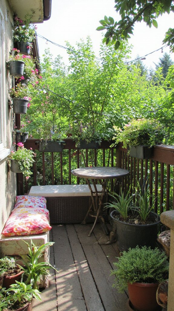 optimize small outdoor areas
